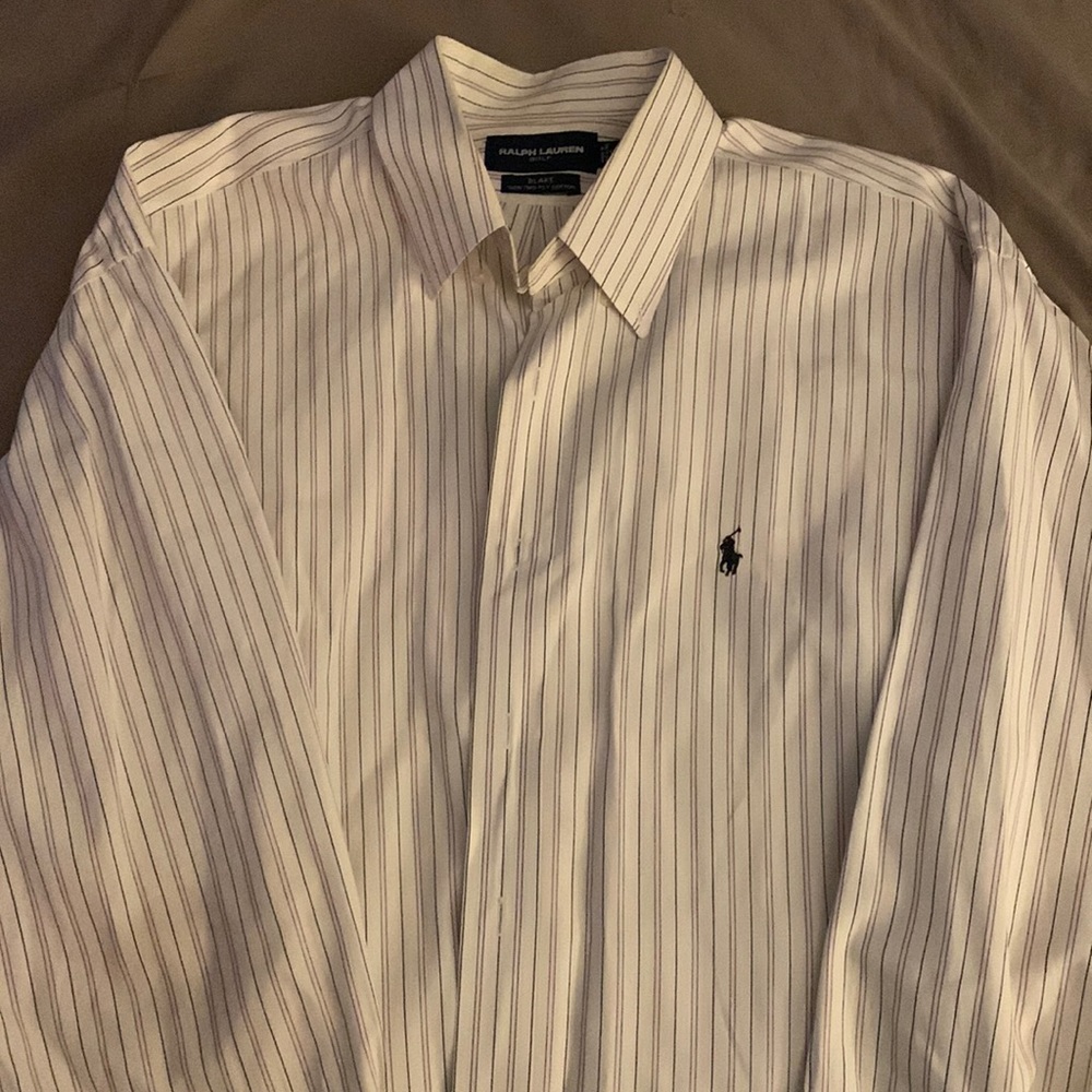 Polo XL in size long sleeve dress shirt